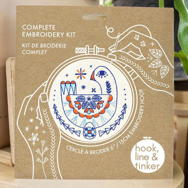 Holiday Goose Embroidery Kit – gather here online
